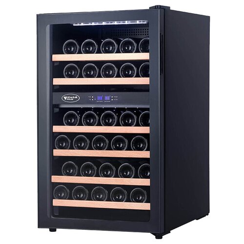 Винный шкаф Cold Vine C34-KBF2 черный