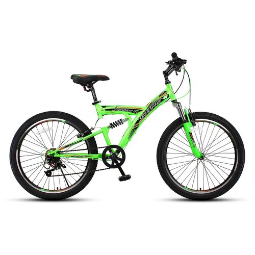 фото Велосипед maxxpro sensor 24 зелёно-чёрный