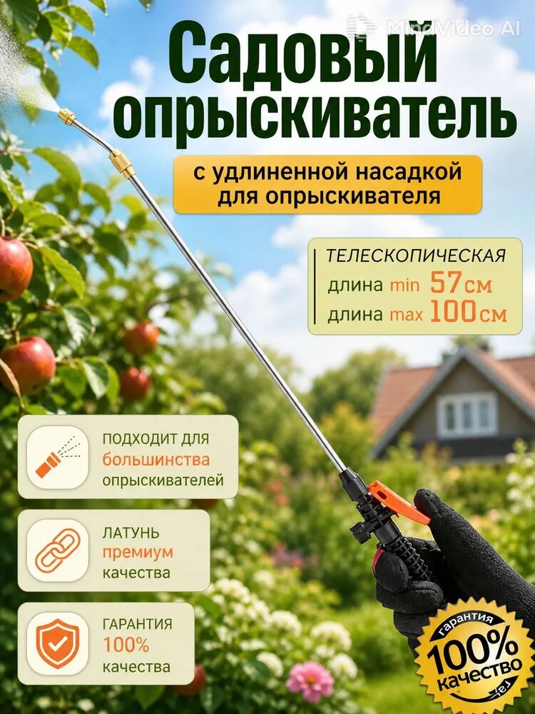Запчасть для садового опрыскивателя дальность 5 м 1 шт
