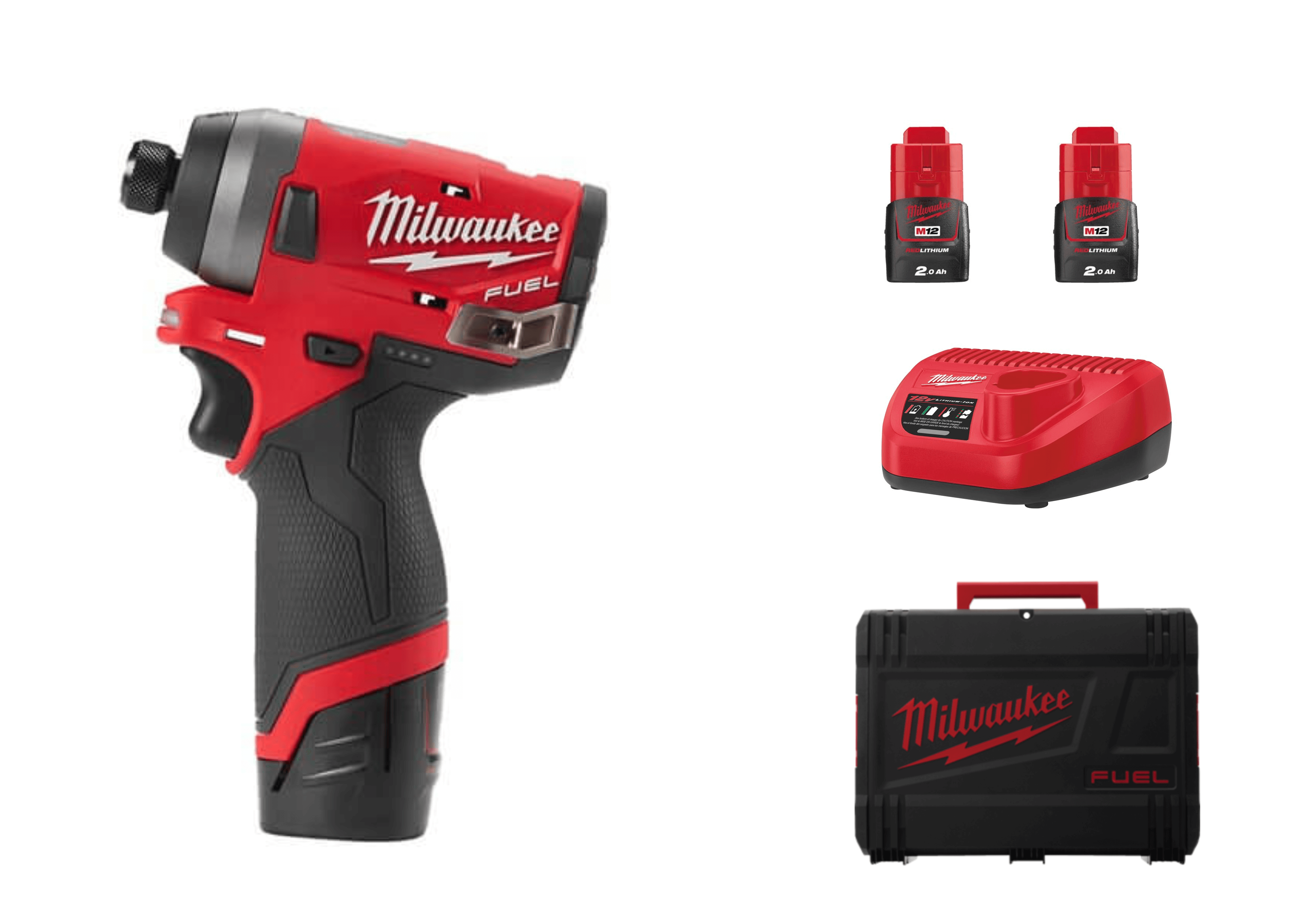 Аккумуляторный винтоверт Milwaukee M12 FID-202X FUEL - фото №18