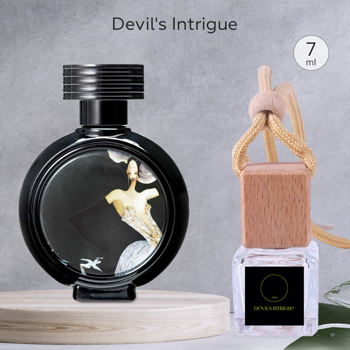 Gratus Parfum Devil's Intrigue Автопарфюм 7 мл / Ароматизатор для автомобиля и дома
