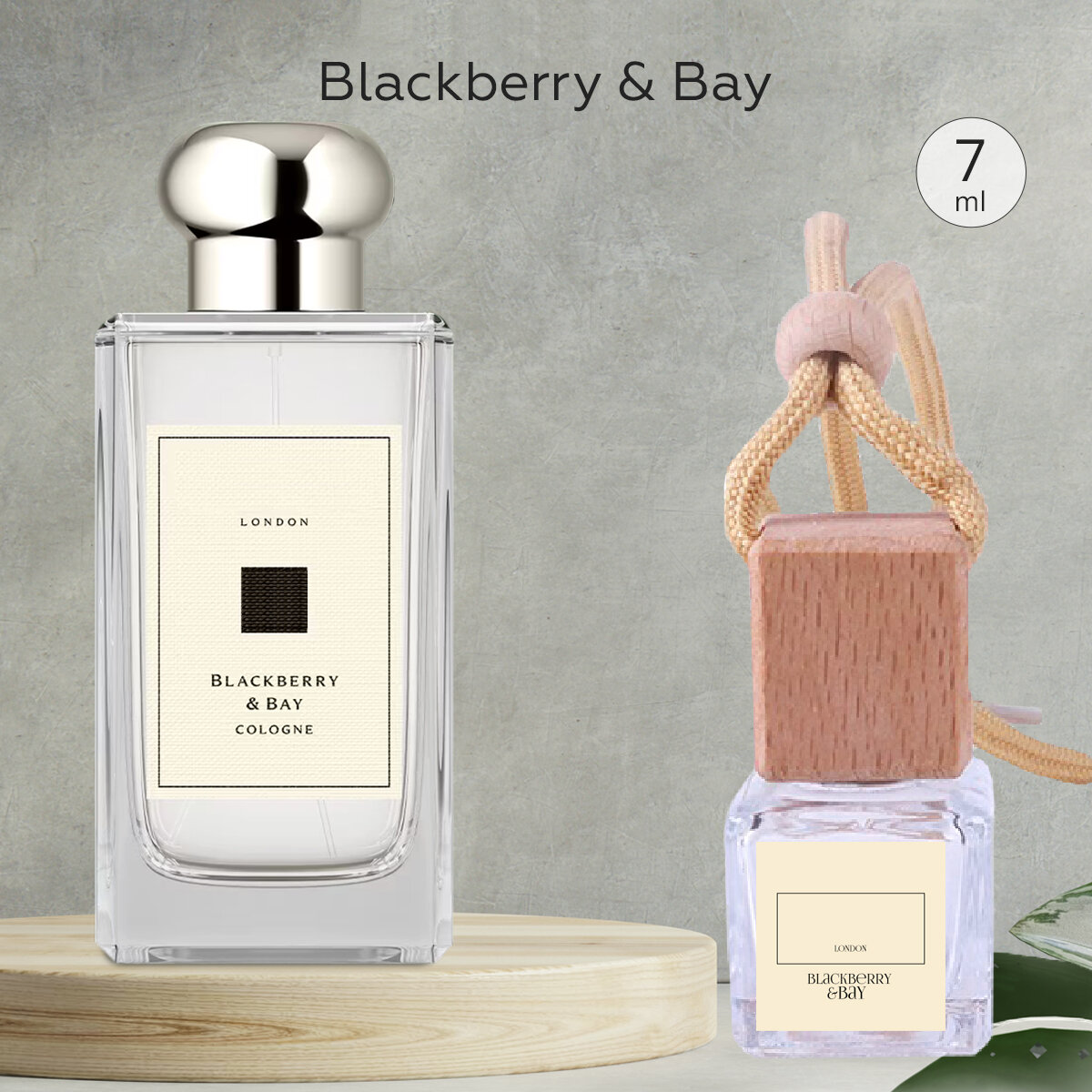 Gratus Parfum Blackberry Bay Автопарфюм 7 мл / Ароматизатор для автомобиля и дома