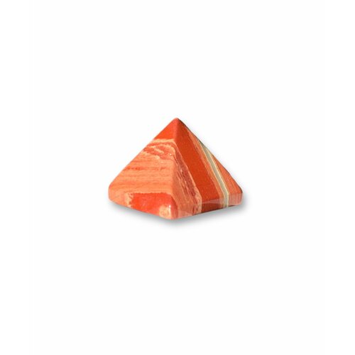 Пирамида из красной Яшмы 3 см/ Тигровый глаз/ Натуральный камень/ Талисман/ Минерал/ Оберег