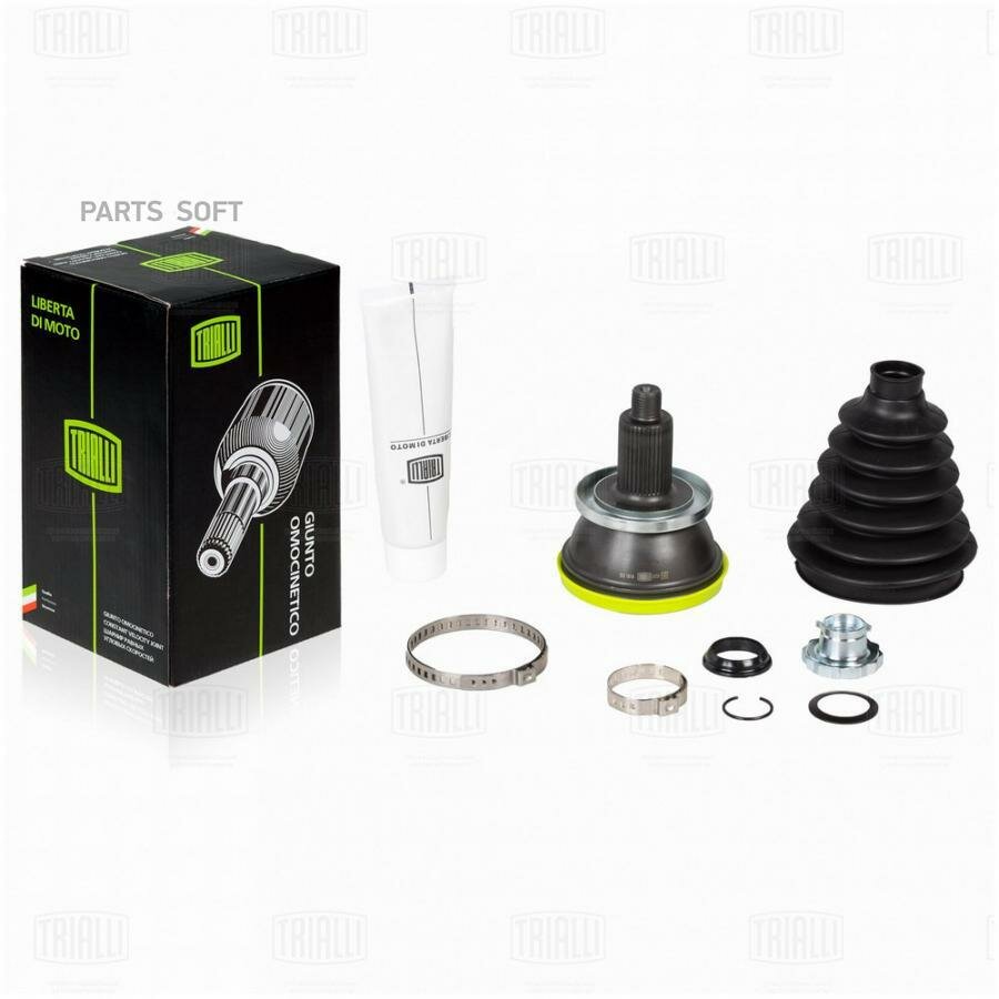 ШРУС SKODA Fabia (07-) 1.2i/1.4i наружный (TRIALLI) - фото №3