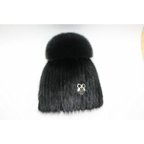 фото Шапка , размер 58-59, черный мария