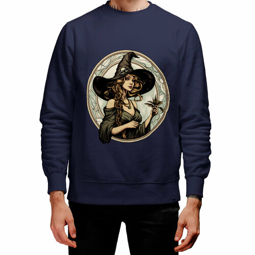 фото Свитшот roly, размер m, синий