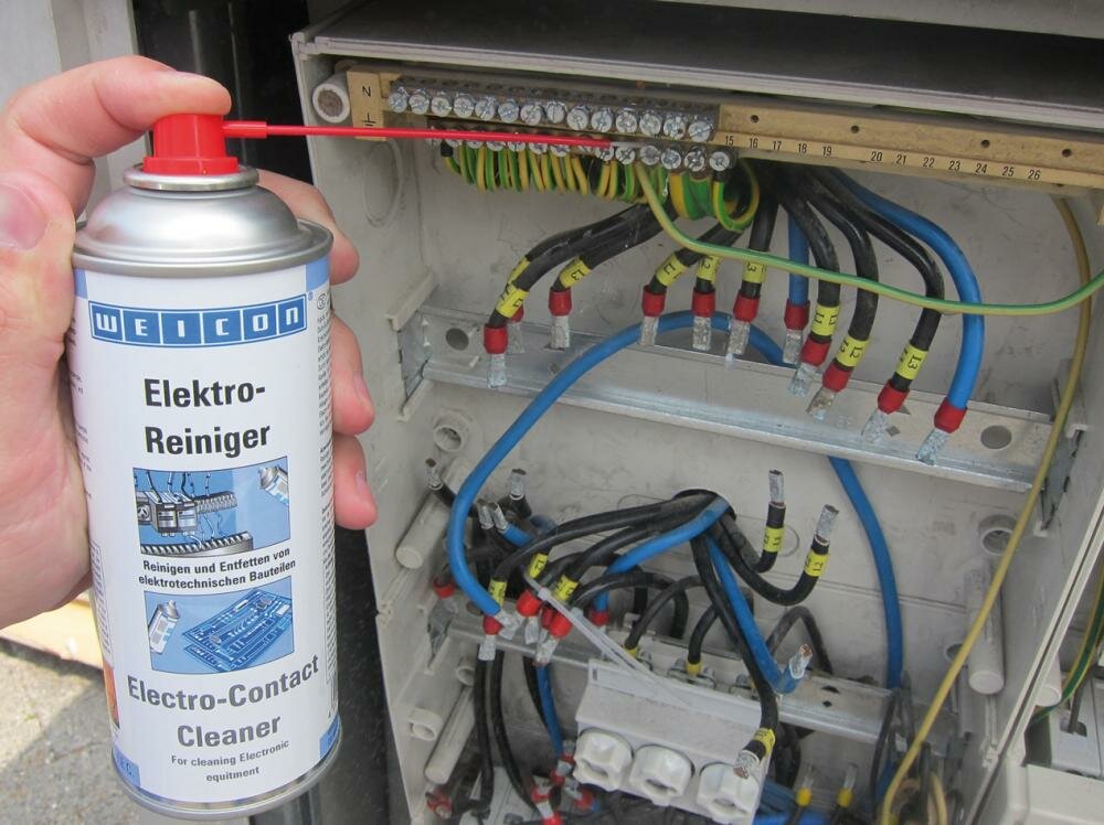 Очиститель WEICON Electro Contact Cleaner — фото 7