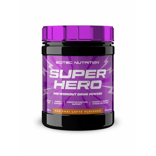 Scitec Nutrition Superhero 285 г Чай латте, Red Chai Latte