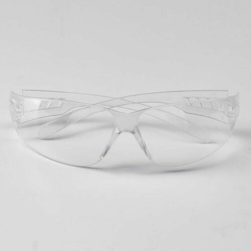 очки защитные исток открытого типа классик прозрачные с черной дужкой Очки защитные 'Исток' открытого типа Классик(прозрачные)