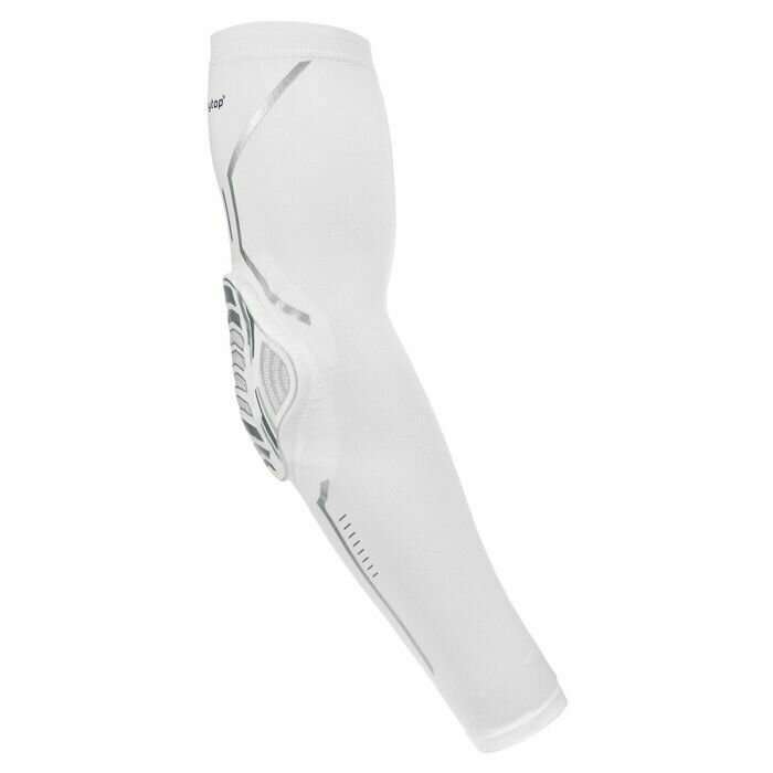Изображение Рукав спортивный компрессионный с защитой ONLYTOP, р. M, цвет белый