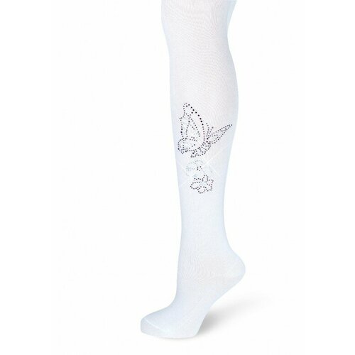 фото Колготки larmini, размер 122/128, белый