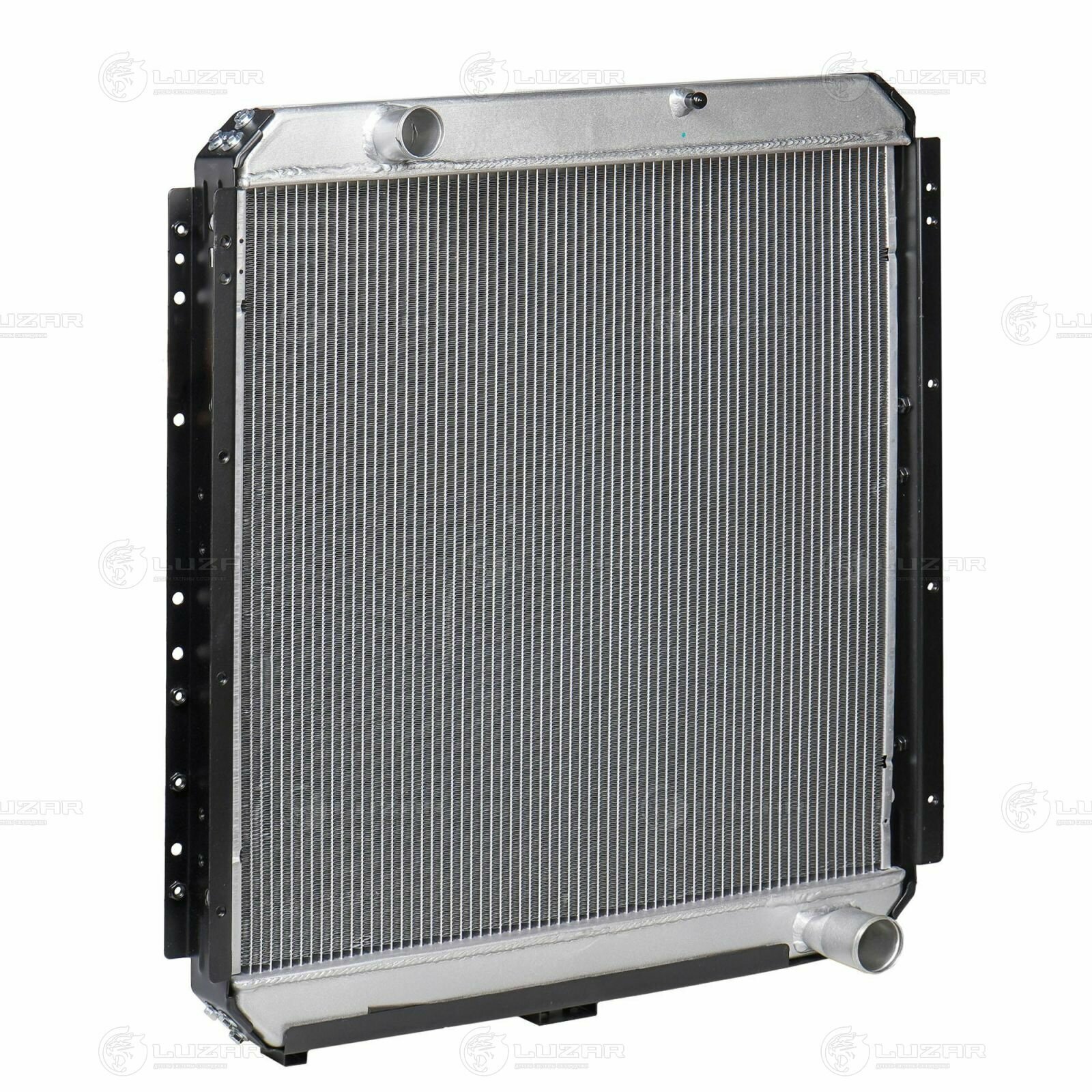 Радиатор охлаждения для а/м КАМАЗ 4308 (алюминиевый) (LRc 0708b) Luzar