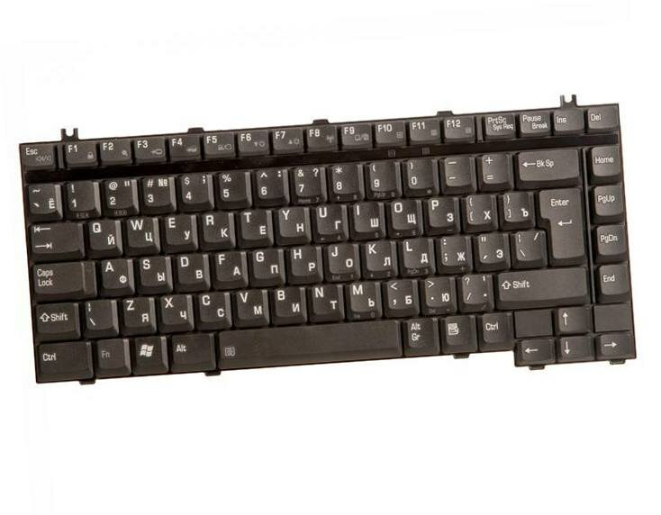 Клавиатура (keyboard) для ноутбука Toshiba Satellite A10 A15 A20 A25 A30 A40 A50 A55 A70 A75 A80 A100 черная