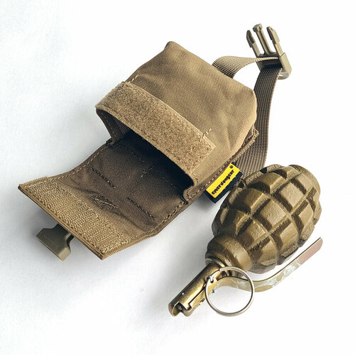 Гранатный подсумок для гранат тактический подсумок под гранату lbt style single pouch mc500d emersongear