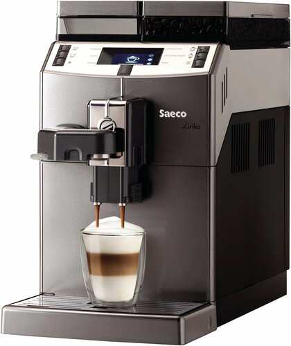 Кофемашина Saeco Lirika One Touch Cappuccino, серебристый ...
