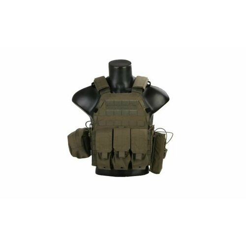 Жилет тактический LBT6094A style Plate Carrier w 3 pouches/RG500D EmersonGear