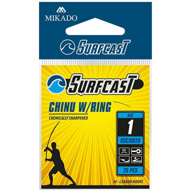 Крючок MIKADO Surfcast Chinu W/Ring