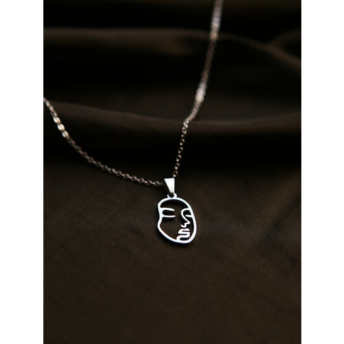 Колье длина 88 см голубой 352₽