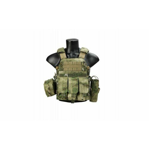 Жилет тактический LBT6094A style Plate Carrier w 3 pouches/МОХ500D EmersonGear