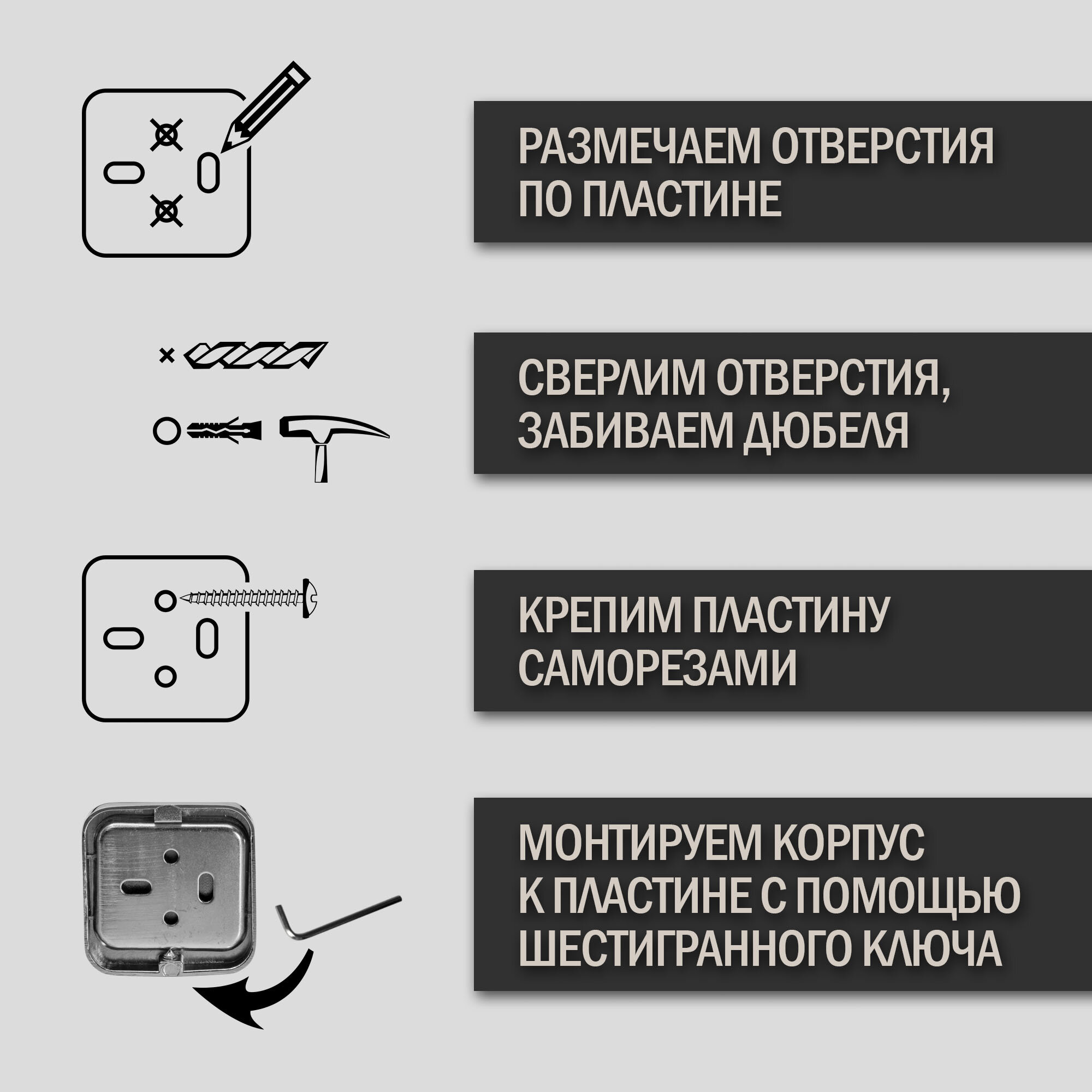 Держатель 2-х стаканов Ekko E1408 - фотография № 5