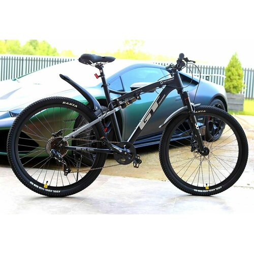 Велосипед TimeTry GT Racer 1268s 275 горный Алюминиевая рама Гидравлический тормоз Спортивный Взрослый Подростковый Унисекс черный 3221000₽