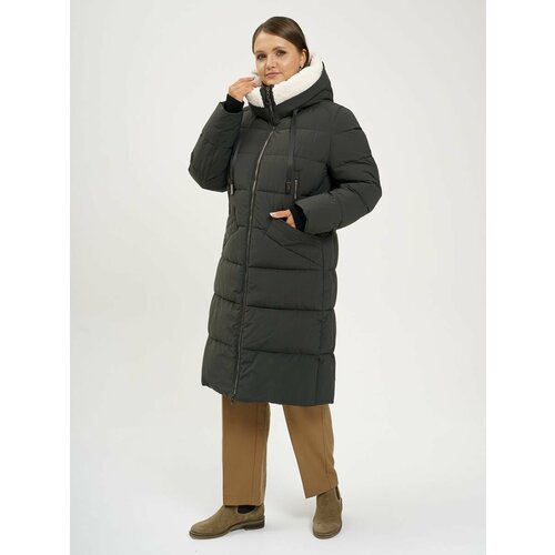 фото Пуховик o'hara, размер 50, серый, зеленый