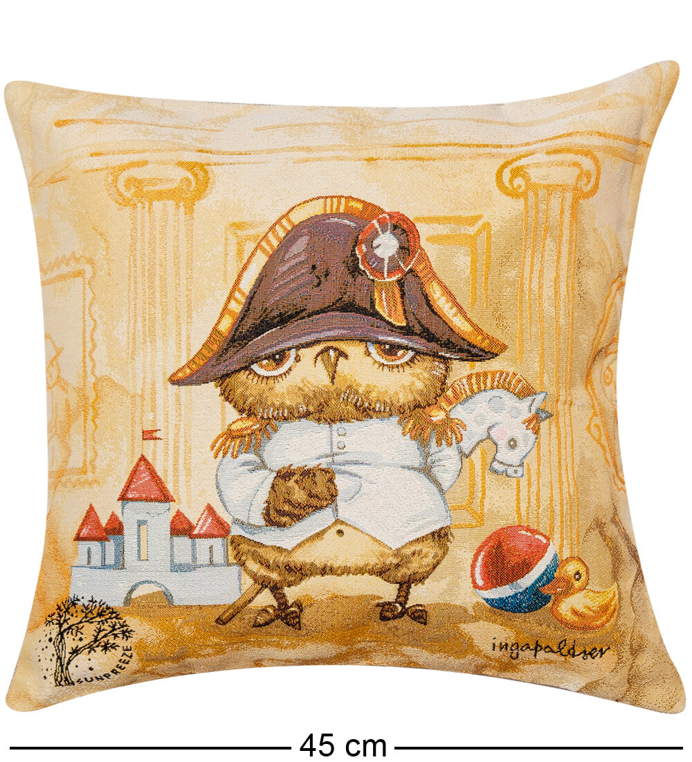 Подушка гобеленовая 'Только вперед!' 45х45