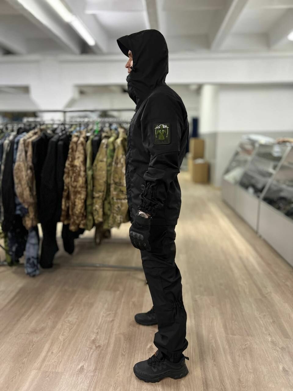 Костюм горка 6 премиум/черный/весна-лето — фото 1