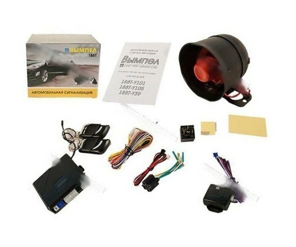 Автосигнализация Вымпел 188T-Y101 для обеспечения безопасности автомобиля