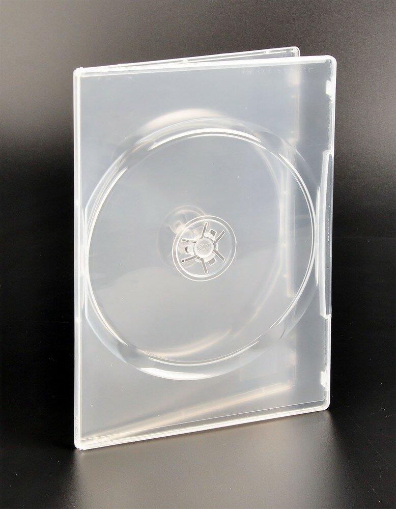DVD Box Slim на 2 диска (7 мм, полупрозрачный) (1-232) (2021 год, DVD Box)