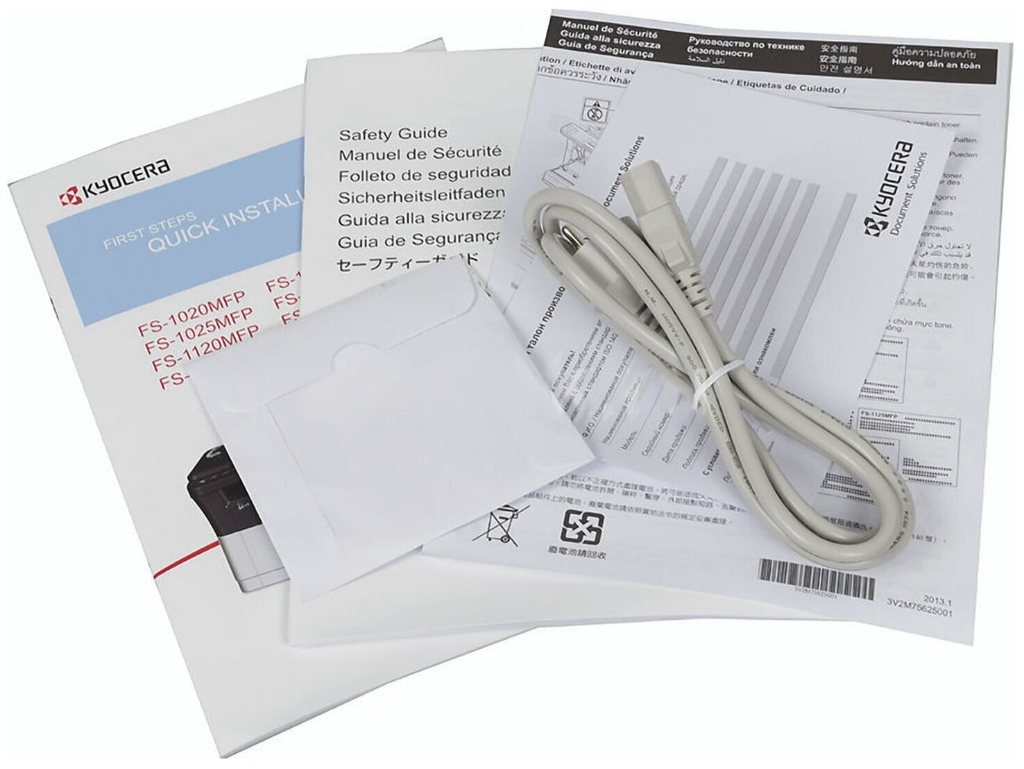 МФУ лазерное монохромное Kyocera Ecosys FS-1025MFP A4, ADF, 25 стр\мин, Duplex, RJ-45, USB 2.0, Белый/Черный 1102M63RU2 - фото №14