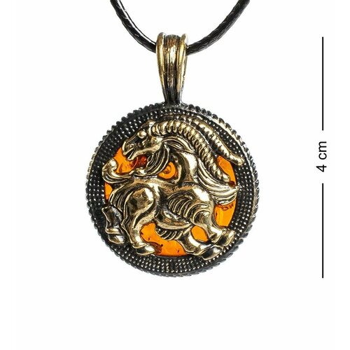 Подвеска Народные промыслы янтарь бронзовый 1764₽