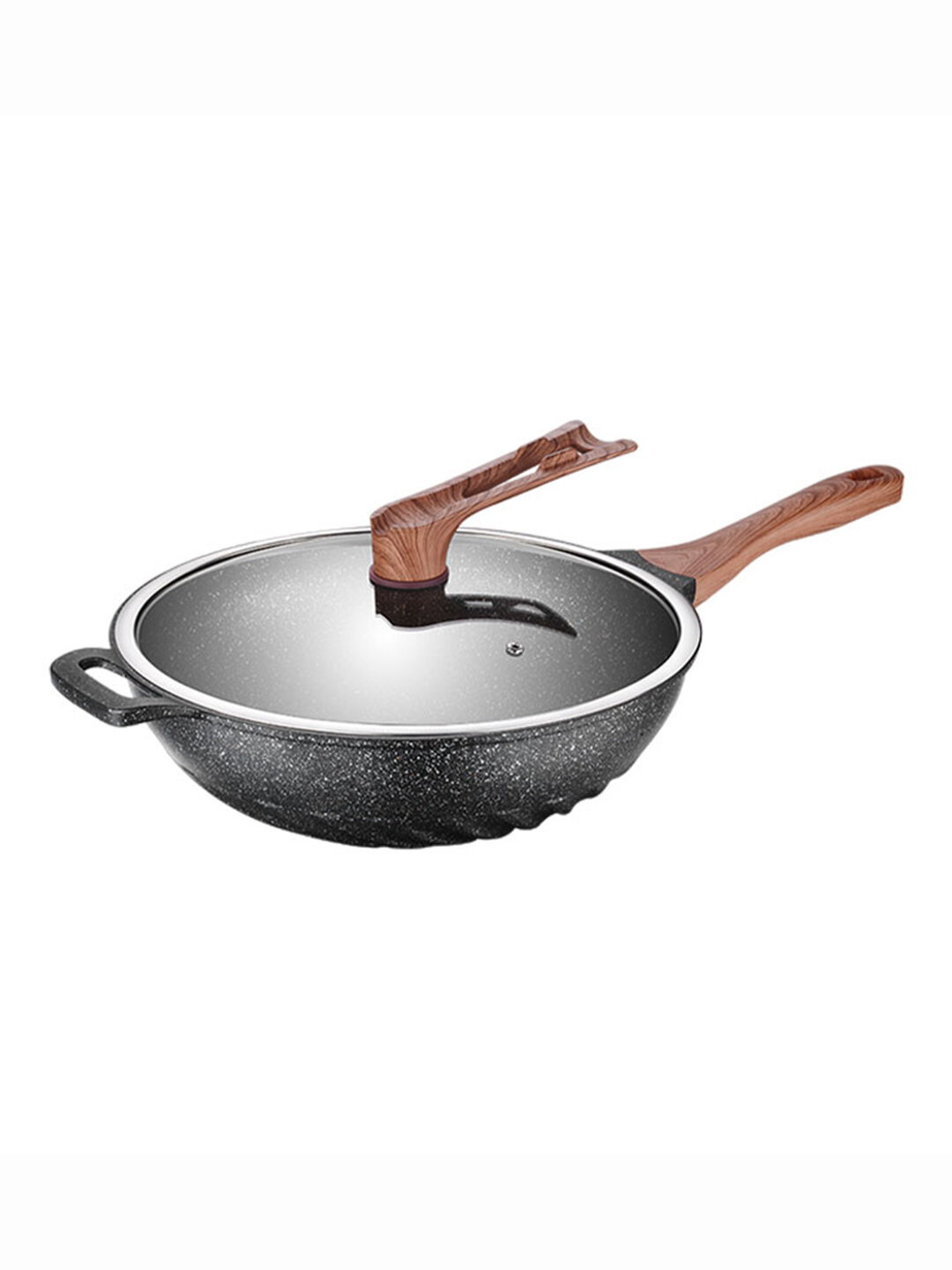 Сковорода-вок Xiaomi Crystal Kitchen Non-Stick Frying Pan 32 см (JCMFS-CG01)