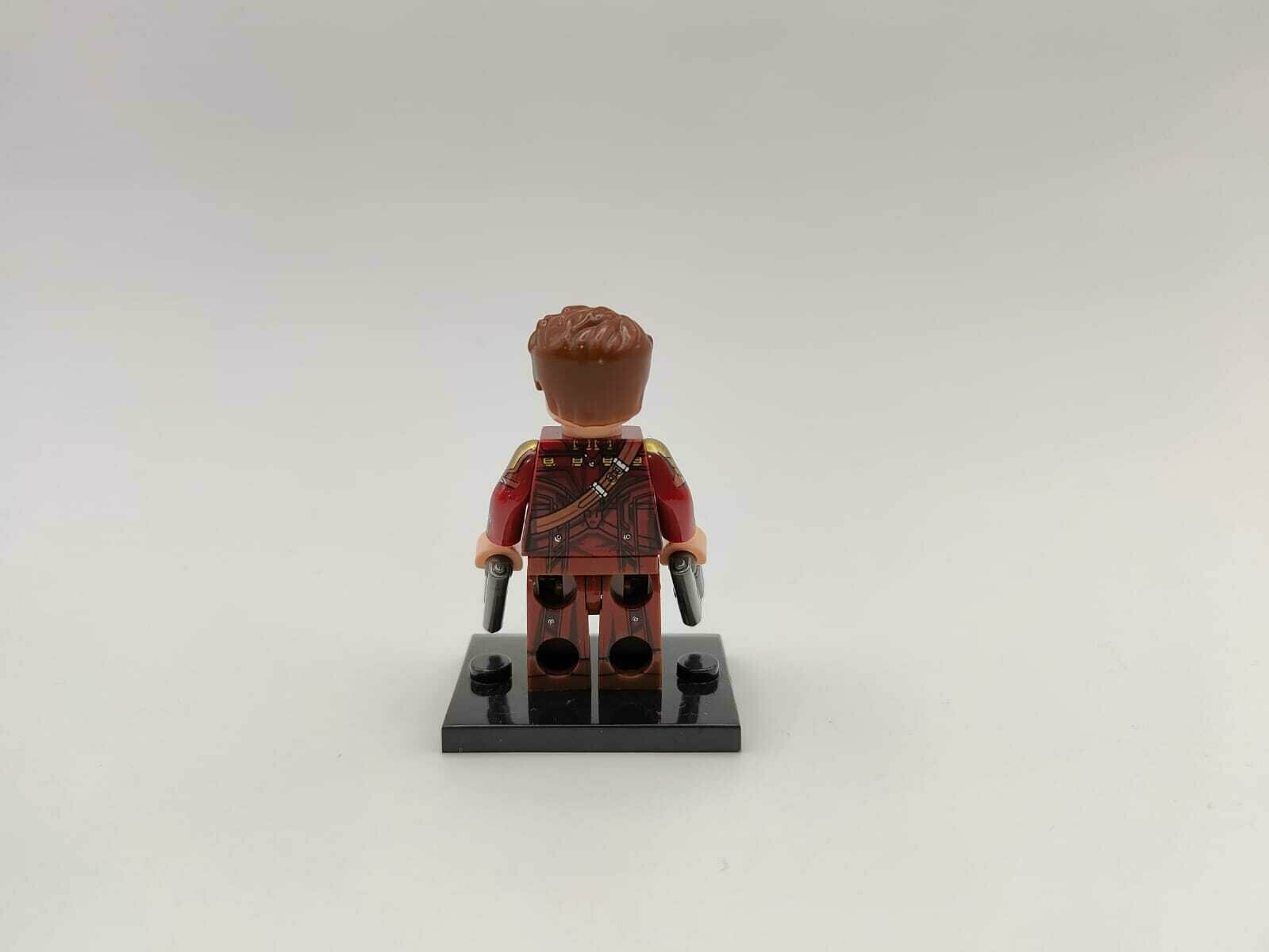 Минифигурка "Звездный лорд", фигурка лидера Стражей Галактики, вселенная Marvel — фото 1