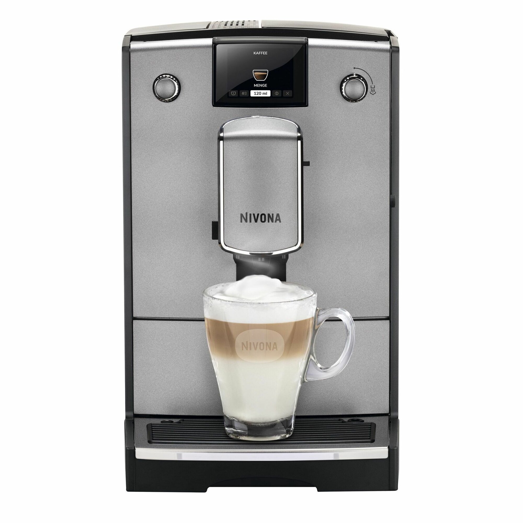 Кофемашина Nivona CafeRomatica NICR 695 титановый