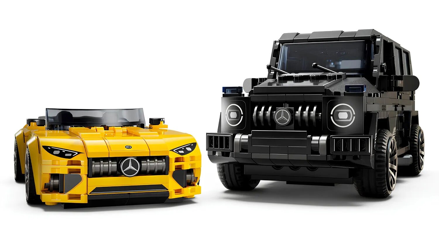 Конструктор LEGO Speed Champions 76924 Mercedes-AMG G 63 и Mercedes-AMG SL 63