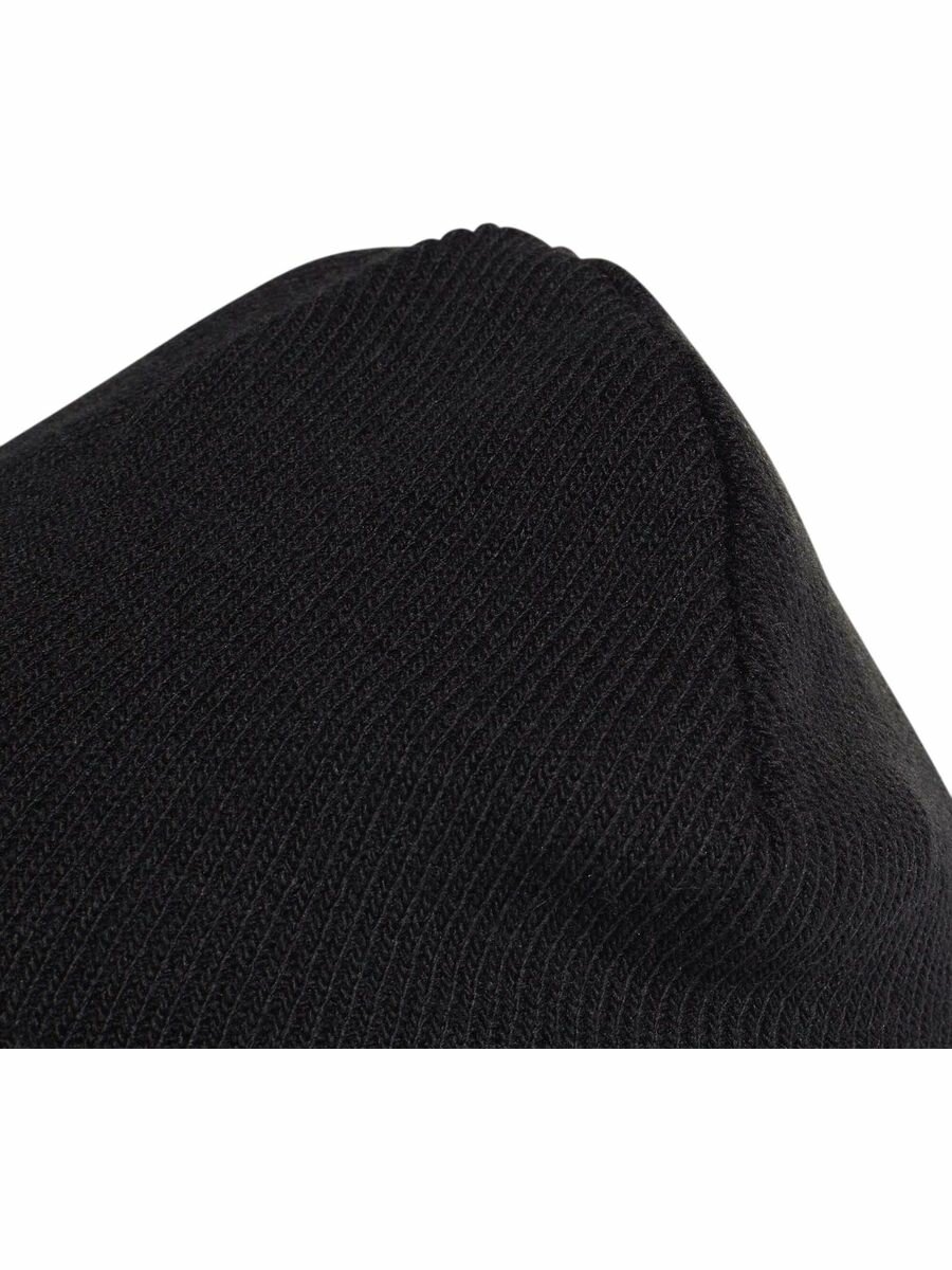 Шапка-бини adidas Adicolor Cuff Knit Beanie для мужчин, размер OSFM, черный — фото 1