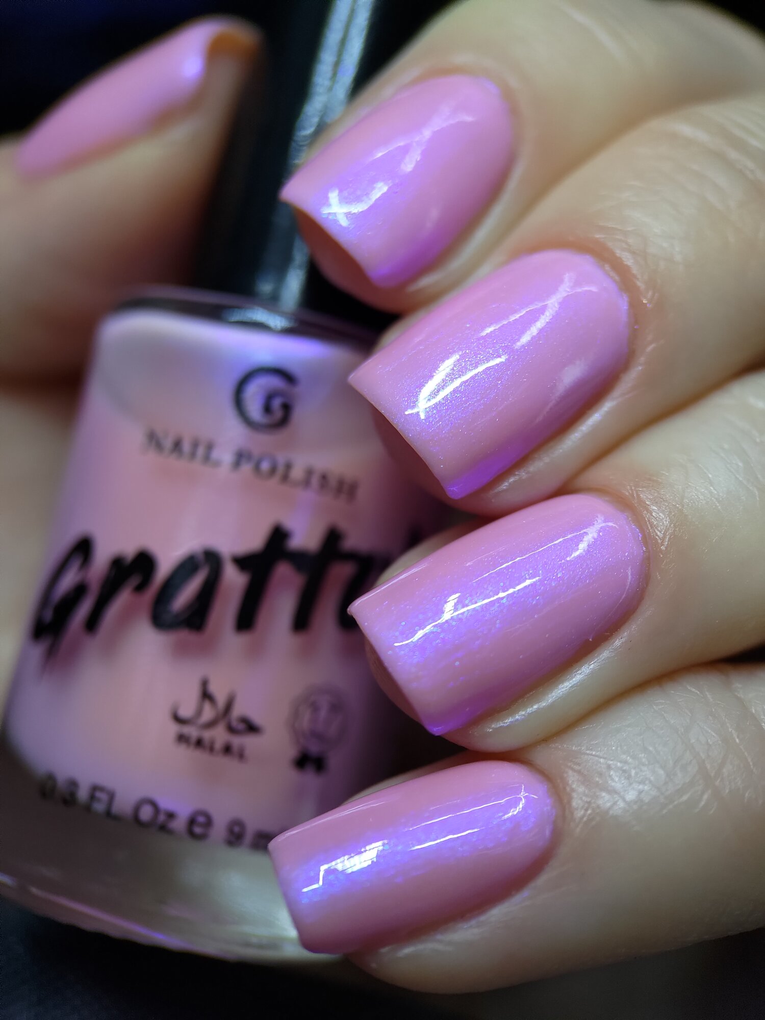 Grattol Color Nail Polish The rose garden - Лак для ногтей, сушка без лампы, розовый, 9 мл