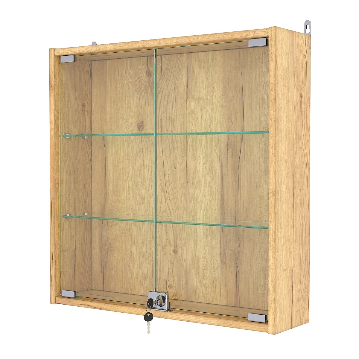 Витрина настенная №1-1А Дуб Золотистый. Производитель товара - компания Westcom.