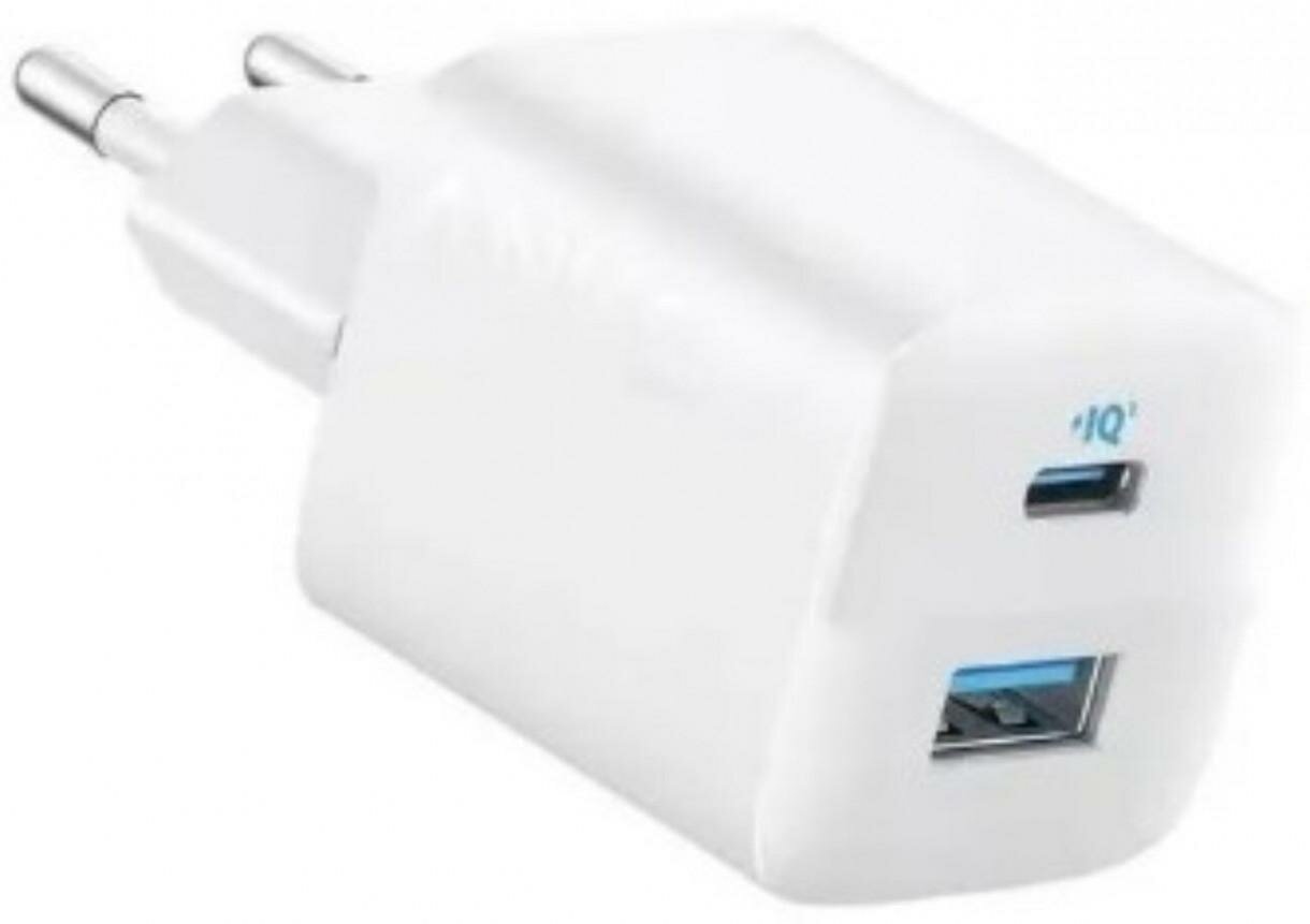 Сетевое зарядное устройство Anker 323 33W A2331 USB-A + USB-C Белый