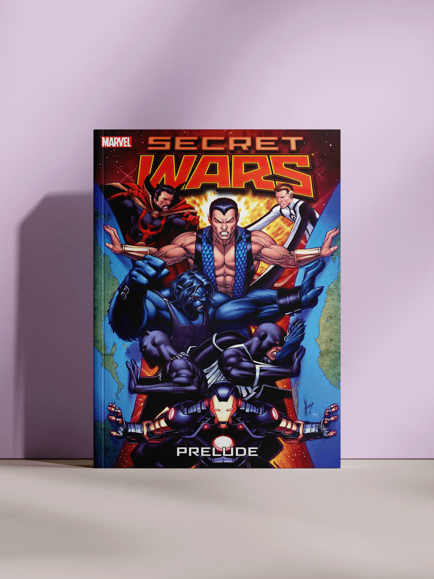 Книга "Secret Wars: Prelude", сборник ключевых историй, подготовка к событию "Secret Wars" 2015