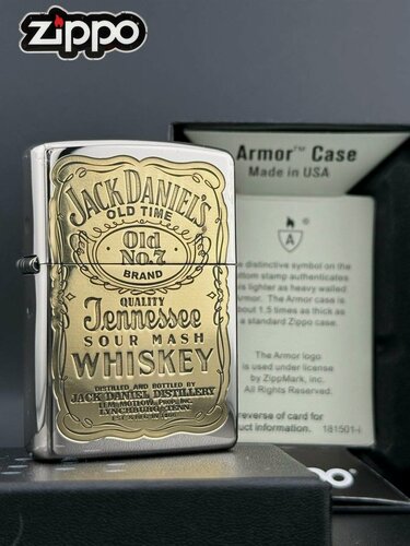 Изображение товара Бензиновая Зажигалка Zippo Jack Daniel's