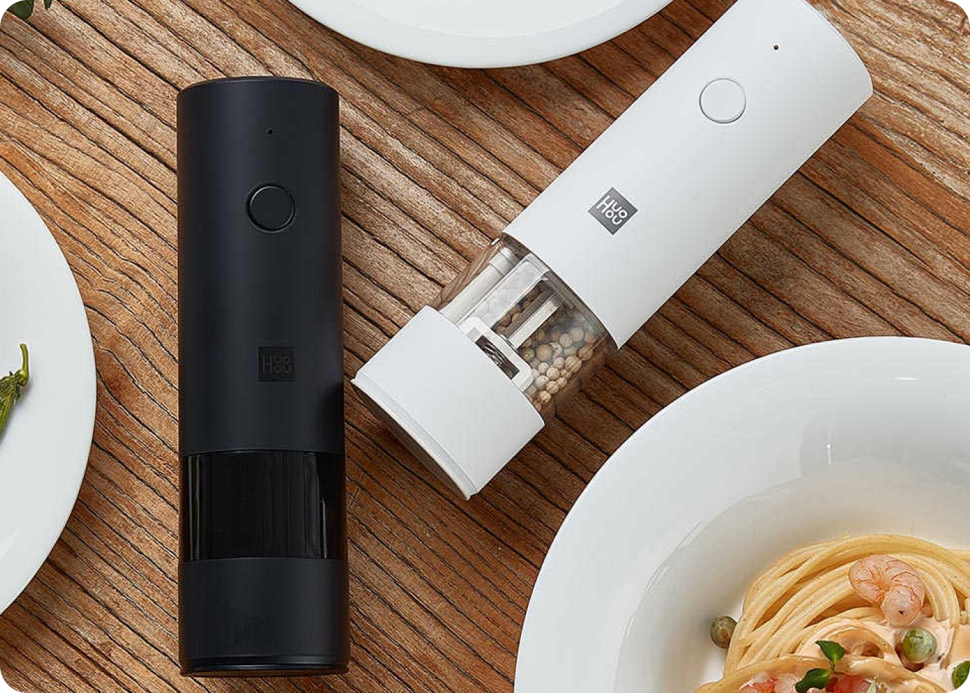 Изображение Мельница электрическая Xiaomi HuoHou Electric Grinder Charging Version HU0201, белая, CN