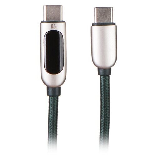 Аксессуар Baseus Display Fast Charging Data Cable Type-C - Type-C 100W 1m White CATSK-B06