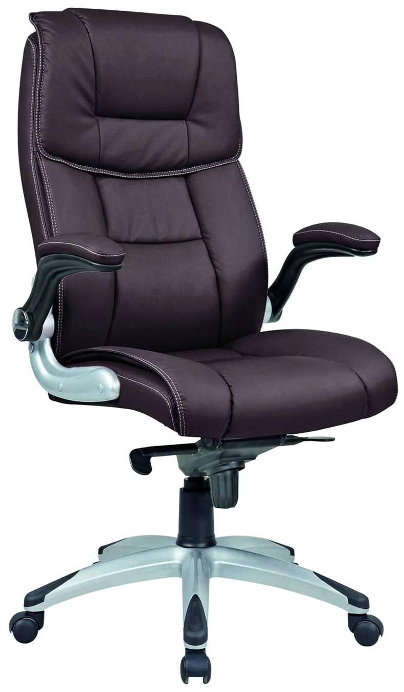 Компьютерное кресло Хорошие кресла Nickolas для руководителя, обивка: экокожа, цвет: beige - фотография № 5