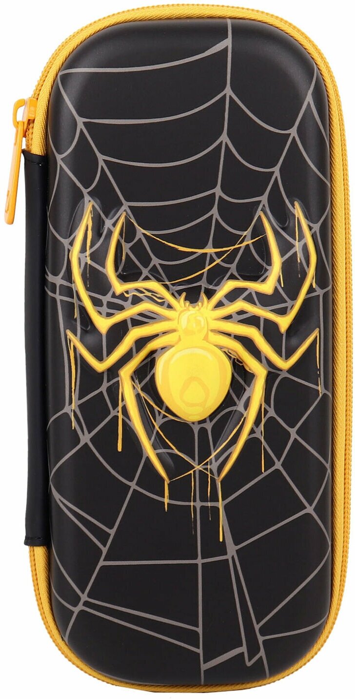 Пенал BRAUBERG, 1 отделение, 1 откидная планка, EVA, 22х10х5см, Venomous spider, 271553