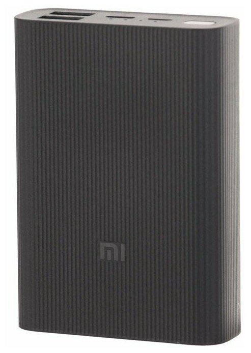 Внешний аккумулятор Xiaomi Mi Power Bank 3 Ultra compact (BHR4412GL), 10000мАч, черный