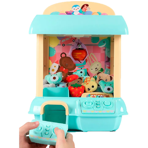 Интерактивная развивающая игрушка Игровой автомат Доставайка Большой аппарат для ловли игрушек хваталка