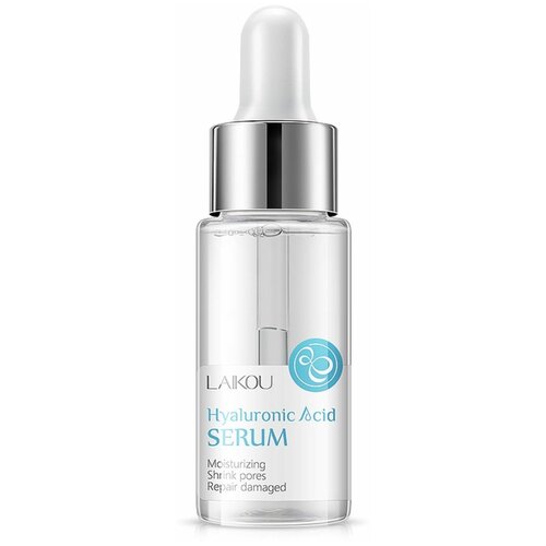 LAIKOU Hyaluronic Acid Serum Увлажняющая сыворотка для лица с гиалуроновой кислотой, 15 мл