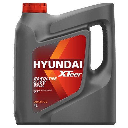 Синтетическое моторное масло HYUNDAI XTeer Gasoline G500 15W40, 1 л